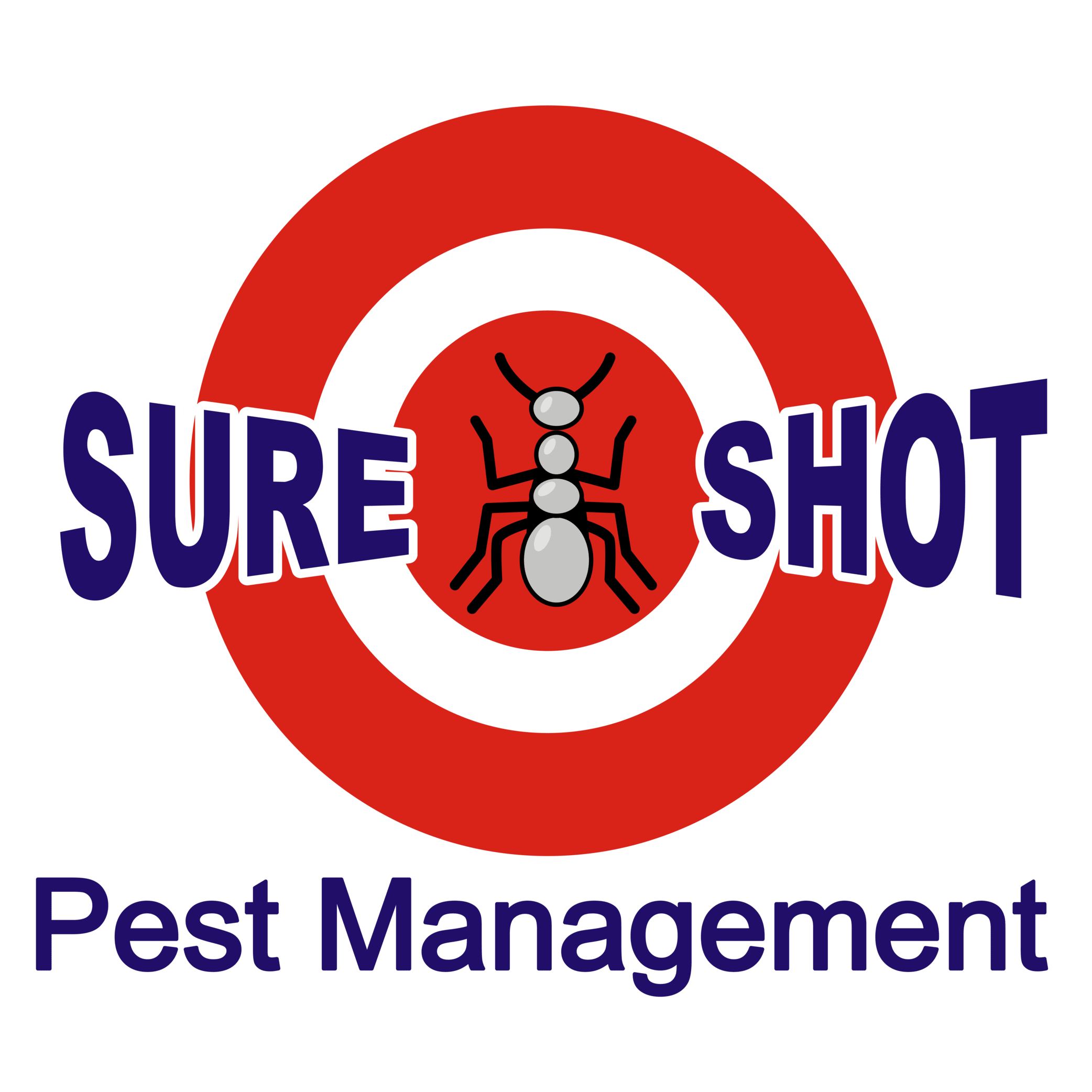 pest control sure shot logo